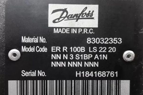 薩奧丹佛斯柱塞泵ERR100、ERR130、ERR147系列參數(shù)